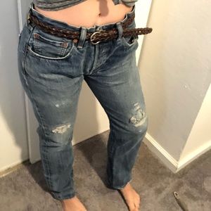 Authentic “boyfriend” Levi’s 501
